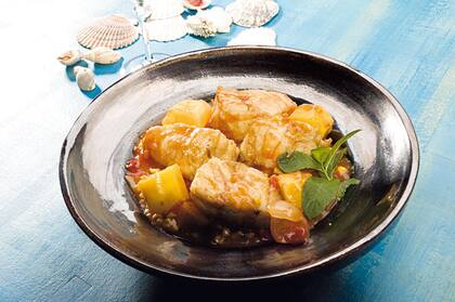 Chupín de atún blanco