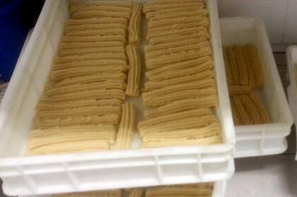 Congiuti, el argentino, optó por la clásica receta argentina de los churros.