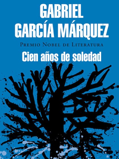 Cien años de soledad, en esta foto la tapa de la edición de Random House. También hay una colección de libros de García Marquez publicada por La Nación.
