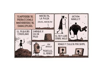 Ciencia y religión, en la mirada del escocés Tom Gauld