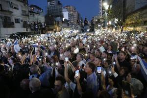 Masiva convocatoria de la comunidad judía argentina en apoyo a Israel tras el ataque de Hamas