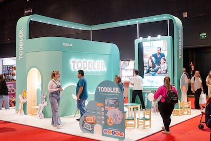 Cientos de familias se acercaron al stand de la marca en la Expo Ahora Mamá para conocer la propuesta.