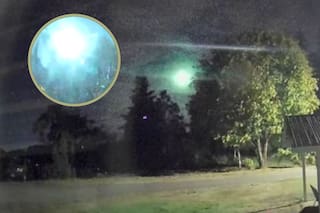 Una sorprendente bola de fuego verde iluminó los cielos de Oregón y Washington