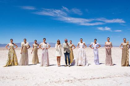 Cierre del Jujuy Argentina Fashion Week en las Salinas.
