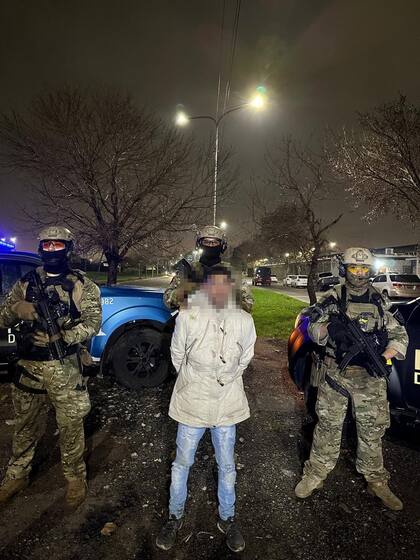 C.I.G, el sospechoso de 29 años de edad, detenido el sábado a la noche