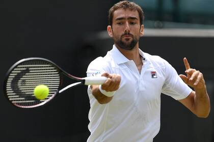Cilic frente a Guido Pella