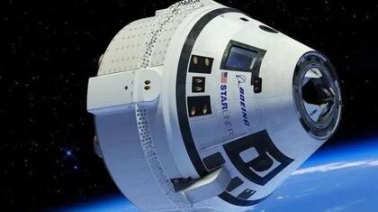 Cinco de los propulsores de maniobra de Starliner se detuvieron mientras se acoplaba a la Estación Espacial Internacional. Foto: NASA