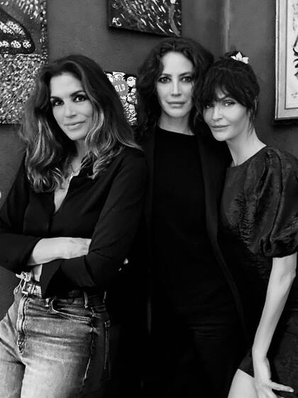 Cindy Crawford, Christy Turlington y Helena Christensen, tres de las supermodelos de los noventa