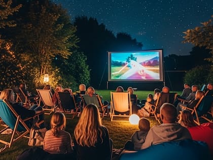 Cine bajo las estrellas (Este contenido fue generado por un sistema de inteligencia artificial (IA))