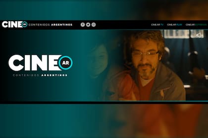 Cinear ofrece contenido argentino y es gratuita (Captura)