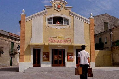 El set de Cinema Paradiso se instaló en Palazzo Adriano, Palermo