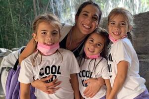 Cinthia Fernández sufrió un problema de salud y sus tres hijas la cuidaron
