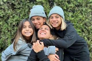 Cinthia Fernández mostró el nuevo look de sus hijas y desató la polémica en las redes