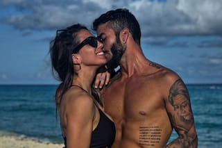 Las vacaciones de Cinthia Fernández y Roberto Castillo en México: sol, playa y juegos acuáticos