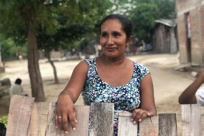 Cintia Cabero, la mamá de Nehuel, fue la impulsora de que se organizara un comedor en la comunidad