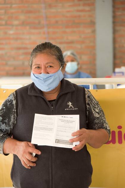 Cintia Luz García trabaja hace 32 años en el comedor Niños Felices, del barrio 1-11-14