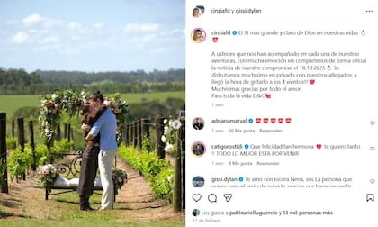 Cinzia y Dylan se comprometieron una semana antes de que la participante venezolana ingrese a Gran Hermano