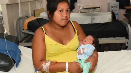 Ciro fue le primer bebé rosarino del año