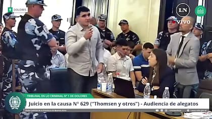 Ciro Pertossi declaró al finalizar los alegatos