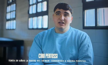 Ciro Pertossi en el documental de Netflix