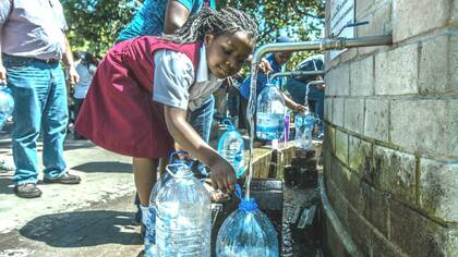 Ciudad del Cabo, en Sudáfrica, estuvo a punto de quedarse sin agua a principios de 2018.