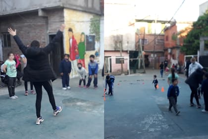 Ciudad Oculta, donde Alejandro González coordina una olla popular y una escuelita deportiva; "Hacen la novela para un público determinado que no entiende o no sabe lo que pasa", señala