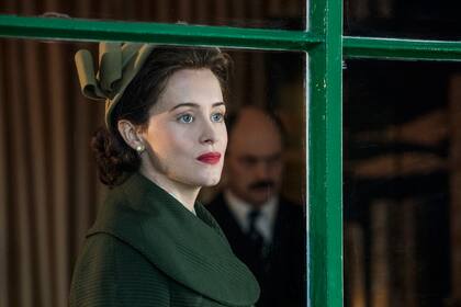 Claire Foy en The Crown