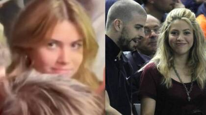 Clara Chía, Piqué y Shakira (Foto: Captura de pantalla TikTok, EFE)