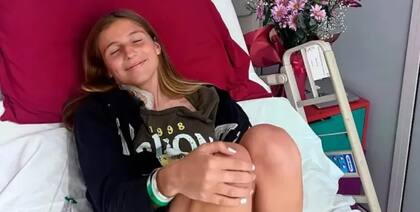 Clara Giménez, la joven de 19 años que falleció por una enfermedad intestinal.