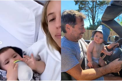 Clara Sarkany le deseó los mejores deseos a su sobrino, en vísperas de su cumpleaños número 1