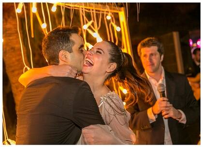 Claramente, en un momento de risas. Andá a saber de qué me reía. Espero el video con ansias, porque de verdad se me pasó rapidísimooo!!