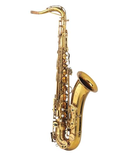 Clarence Clemons tocó este saxofón en muchos de los clásicos de Bruce Springsteen and the E Street Band, como “Thunder Road”