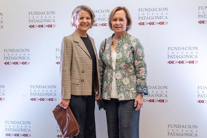 Clarisa Rueda y Marina Larivière. La Fundación Cruzada Patagónica trabaja sobre dos ejes: educación y desarrollo rural y cuenta con tres escuelas secundarias agro-técnicas gratuitas con residencia estudiantil en las provincias de Neuquén, Chubut y Río Negro