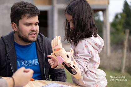 Clarita con Gino Tubaro