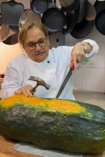 Clase de dulces (de zapallo) en su cuenta de Instagram