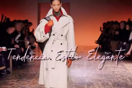 Clásico, neto y elegante. (YouTube penelopefashionmood)