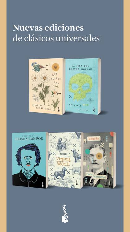 Clásicos de narrativa y poesía en el sello Booket, del Grupo Planeta