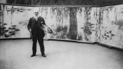 Claude Monet con sus Nenúfares
