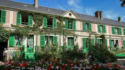 Claude Monet vivió durante 43 años, desde 1883 hasta su muerte en 1926.
