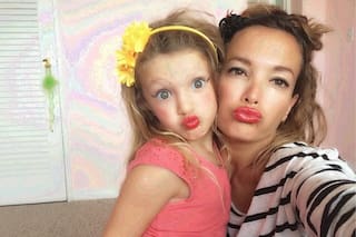 Así está hoy Simona, la hija de Claudia Albertario que cumplió 15 años