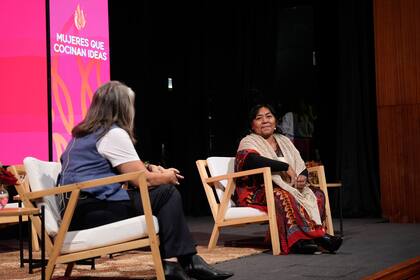 Claudia Bachur y Norma Rodríguez en la segunda edición de Mujeres que Cocinan Ideas