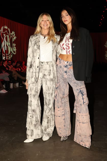 Claudia Fontán y su hija Antonia.