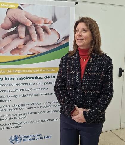 Claudia Ramírez, directora del Instituto de Seguridad y Calidad en Ciencias de la Salud de la Universidad del Salvador