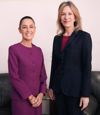 Claudia Sheinbaum se reunió con Elizabeth Sherwood-Randall, asesora del presidente Biden para temas de seguridad interna