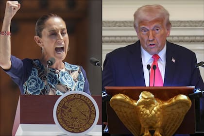Claudia Sheinbaum y Donald Trump
