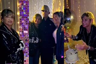Así fue la mega fiesta de cumpleaños de la madre de L-Gante