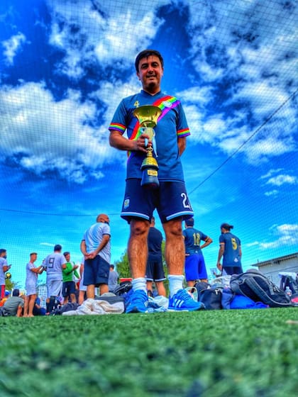 Claudio Blanco, jugador de Los Dogos e impulsor del Mundial de Fútbol Gay a disputarse en Argentina en el 2024