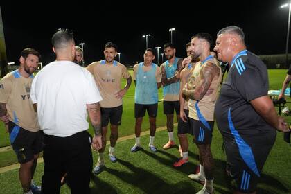 Claudio "Chiqui" Tapia también estuvo presente en la visita del puertorriqueño