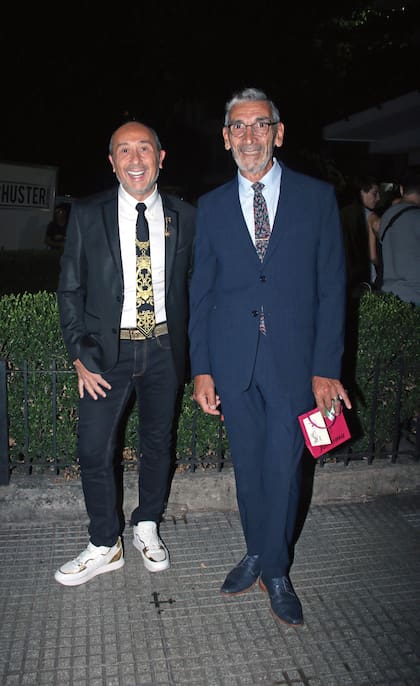 Claudio Cosano y Mario Vidal, de Iara Alta Costura, los elegidos por Mirtha para sus looks de la noche.