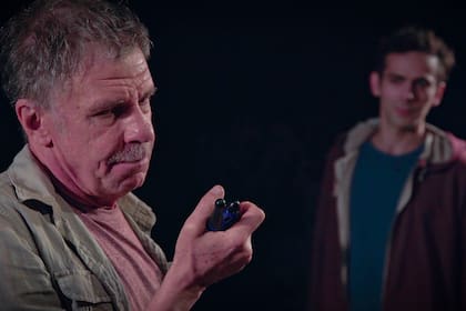 Claudio Da Passano y Guido Botto Fiora en La materia oscura